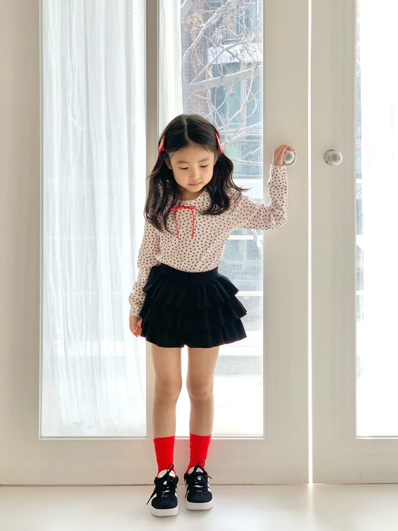 Bailey - Korean Children Fashion - #designkidswear - Vely Lace Tee - 3