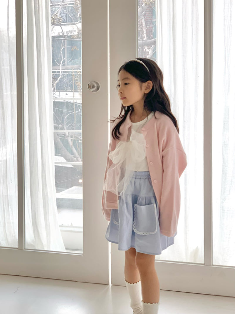 Bailey - Korean Children Fashion - #discoveringself - Ribbon Shirt - 8