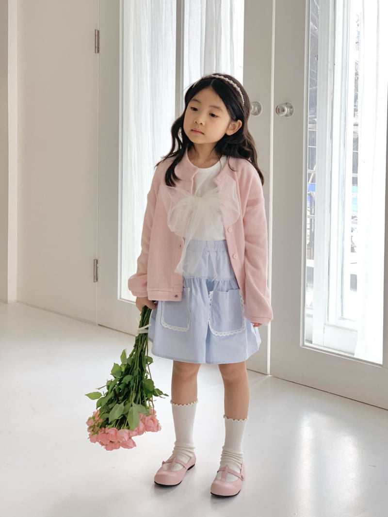 Bailey - Korean Children Fashion - #fashionkids - Ribbon Shirt - 9