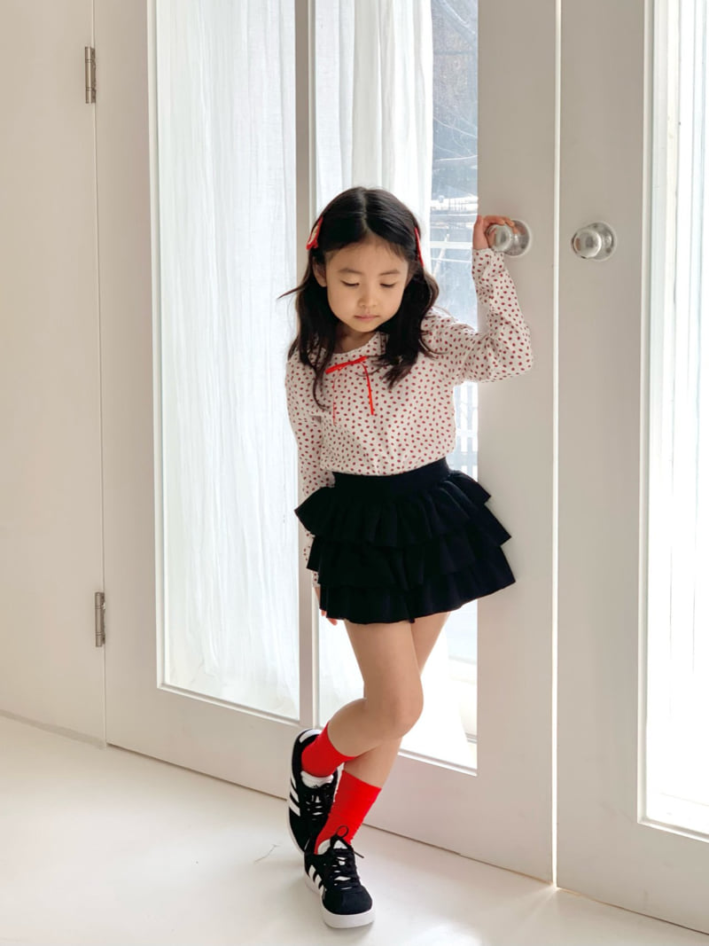Bailey - Korean Children Fashion - #fashionkids - Vely Lace Tee - 5
