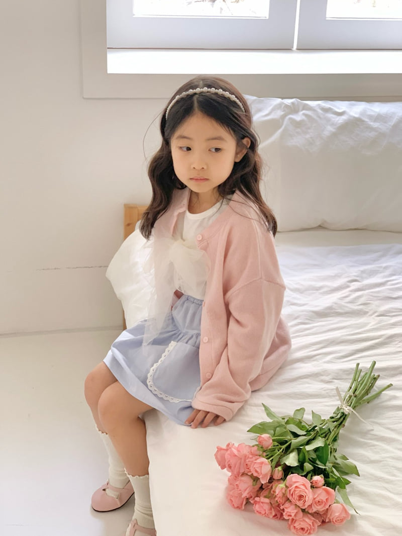 Bailey - Korean Children Fashion - #kidsstore - Ribbon Shirt - 11