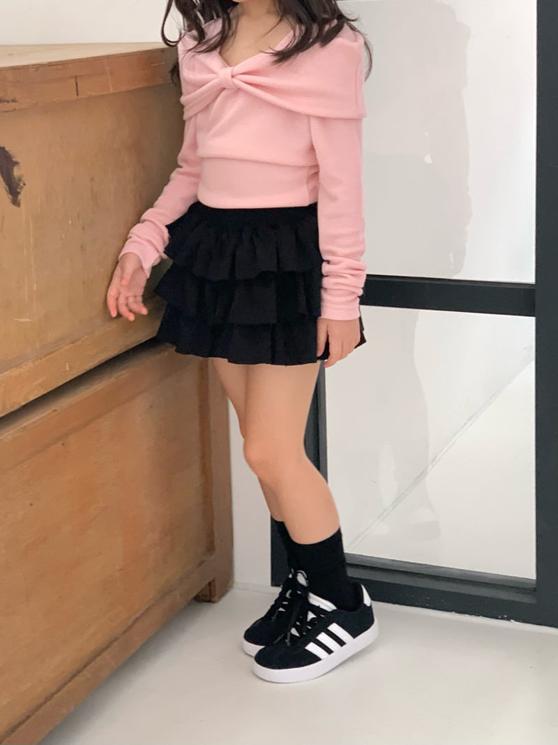 Bailey - Korean Children Fashion - #littlefashionista - Cancan Skirt Pants - 7