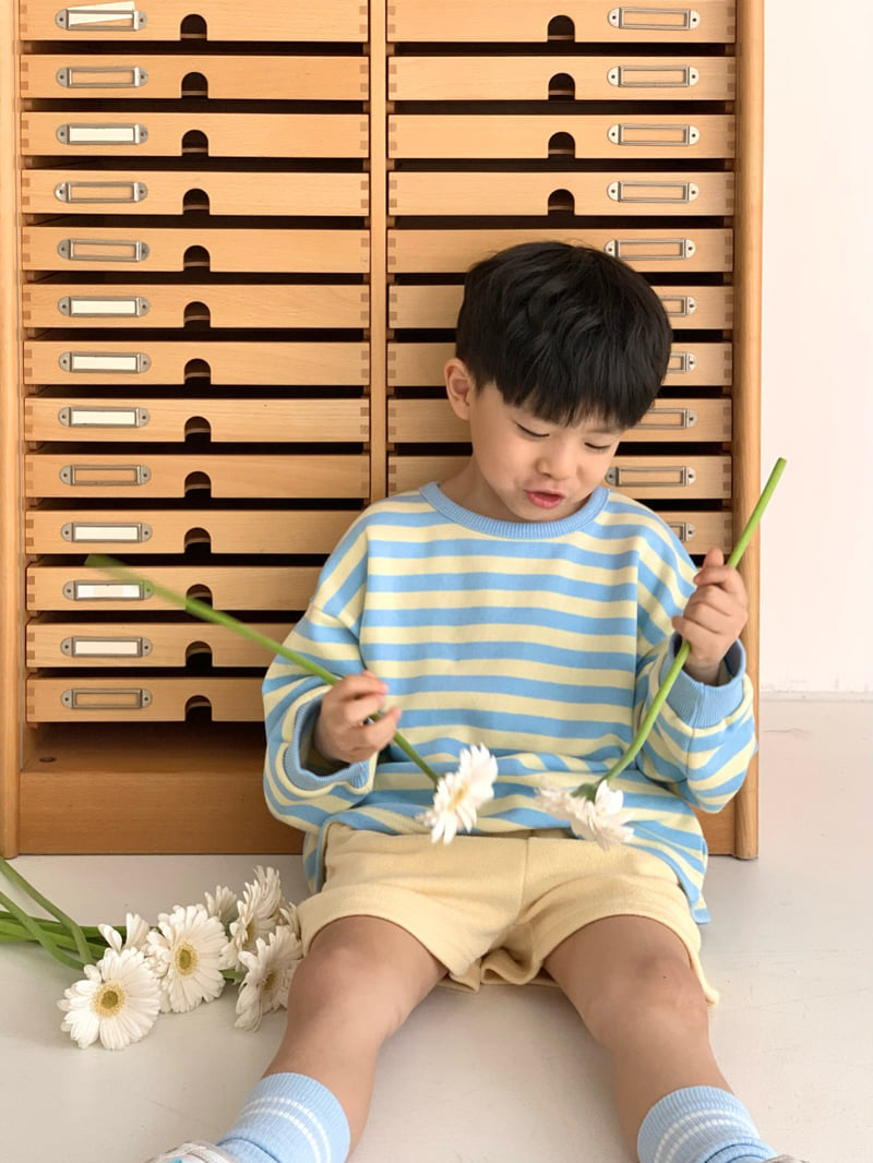 Bailey - Korean Children Fashion - #prettylittlegirls - Peekaboo Stripe Tee - 3