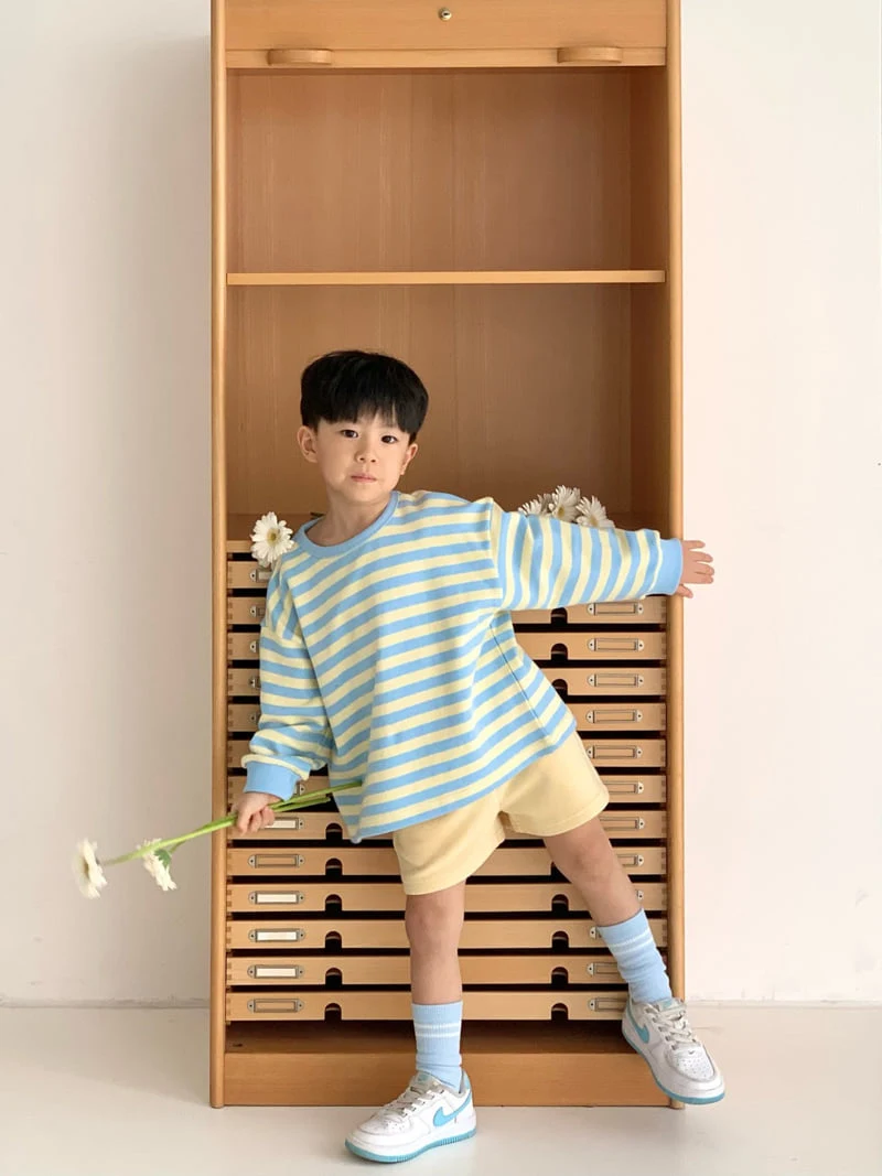 Bailey - Korean Children Fashion - #prettylittlegirls - Peekaboo Stripe Tee - 4