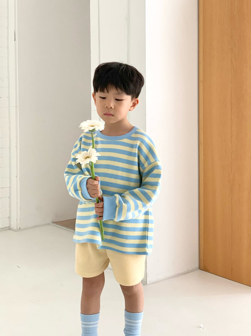 Bailey - Korean Children Fashion - #toddlerclothing - Peekaboo Stripe Tee - 5