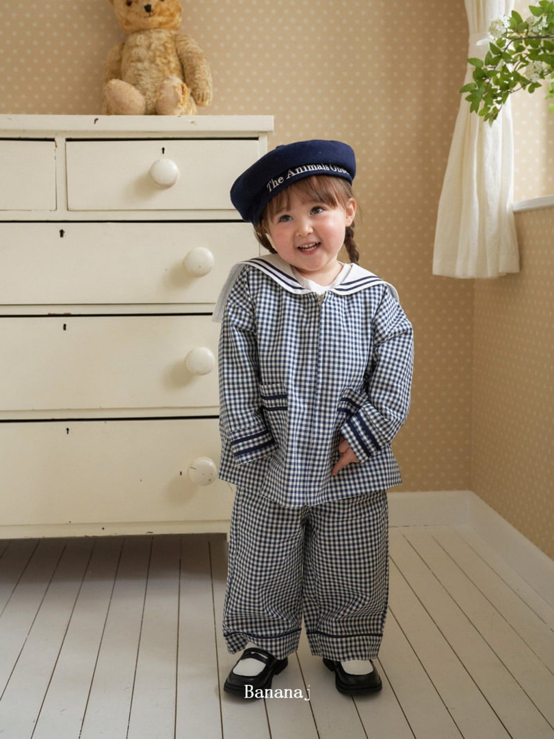 Banana J - Korean Children Fashion - #Kfashion4kids - Check Myo Pants - 5