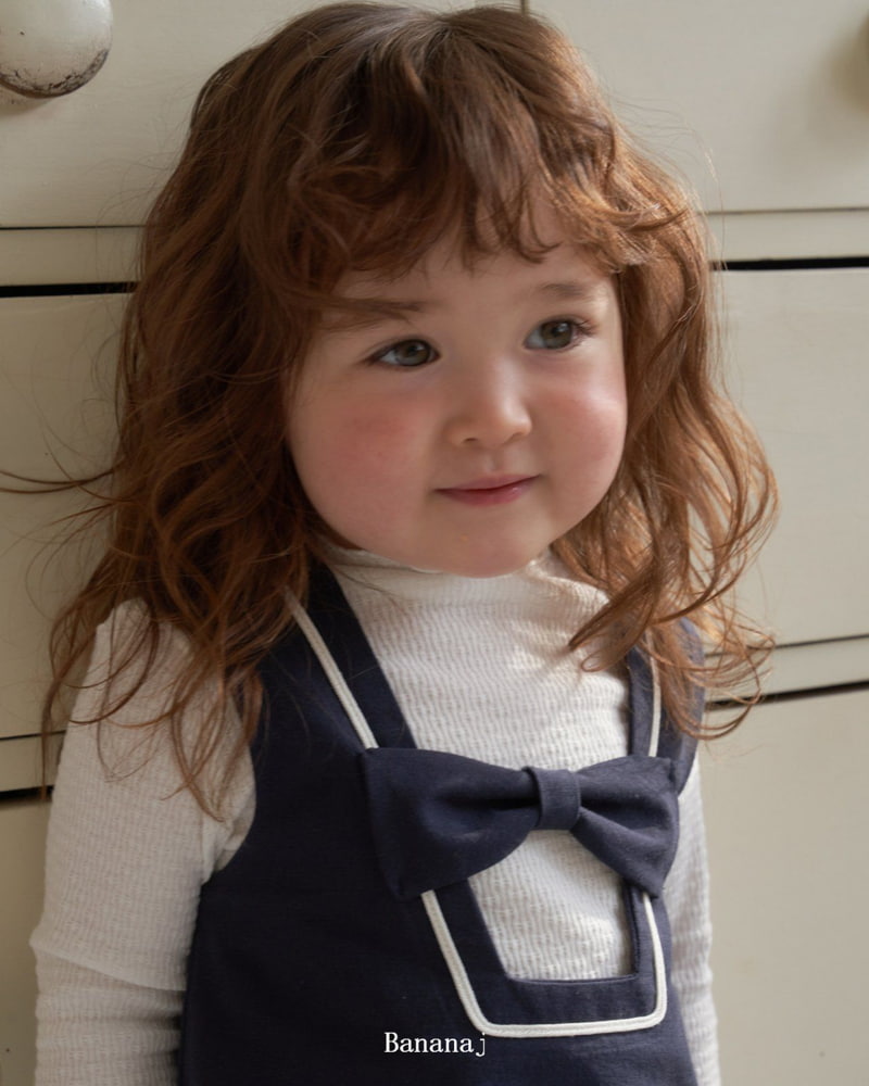 Banana J - Korean Children Fashion - #childofig - Ribbon One-piece - 3