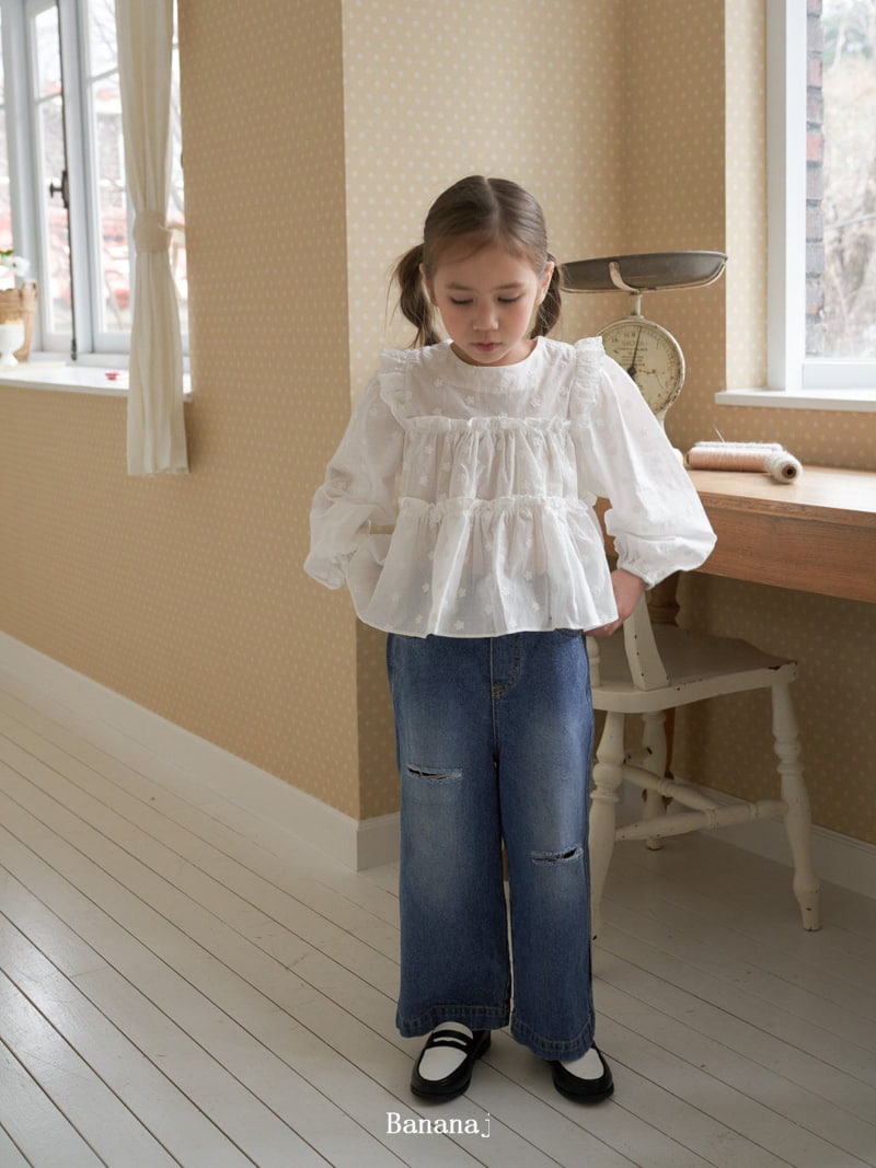 Banana J - Korean Children Fashion - #childofig - Chill Denim Pants - 3