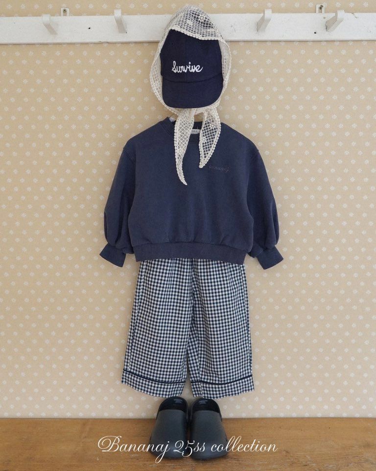 Banana J - Korean Children Fashion - #childrensboutique - Check Myo Pants - 12