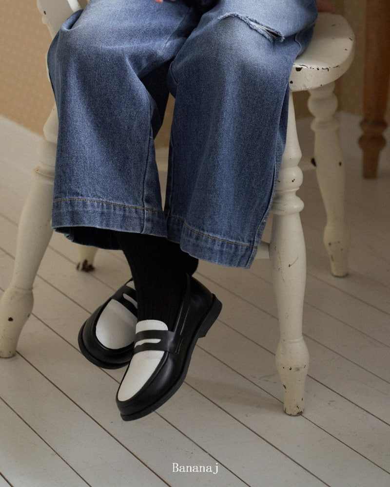 Banana J - Korean Children Fashion - #designkidswear - Chill Denim Pants - 5