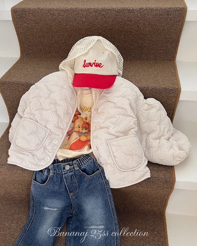 Banana J - Korean Children Fashion - #designkidswear - Balloon Jacket - 4