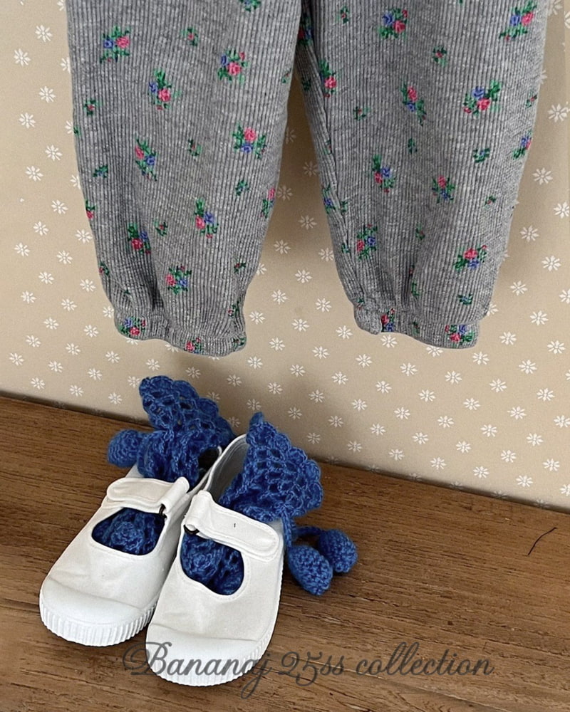 Banana J - Korean Children Fashion - #fashionkids - Petal Waffle Pants - 3