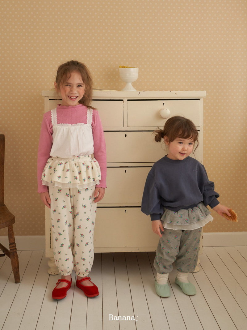 Banana J - Korean Children Fashion - #fashionkids - Petal Waffle Pants - 4