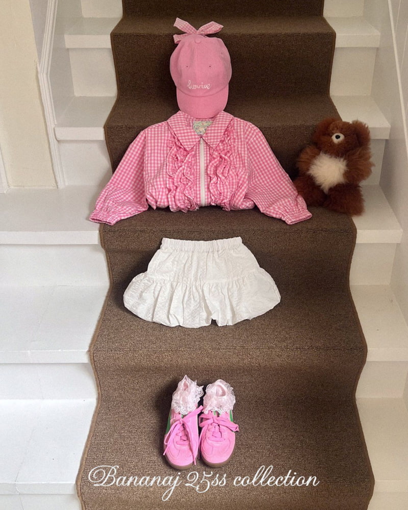 Banana J - Korean Children Fashion - #kidsshorts - Meup Frill Jumper - 5