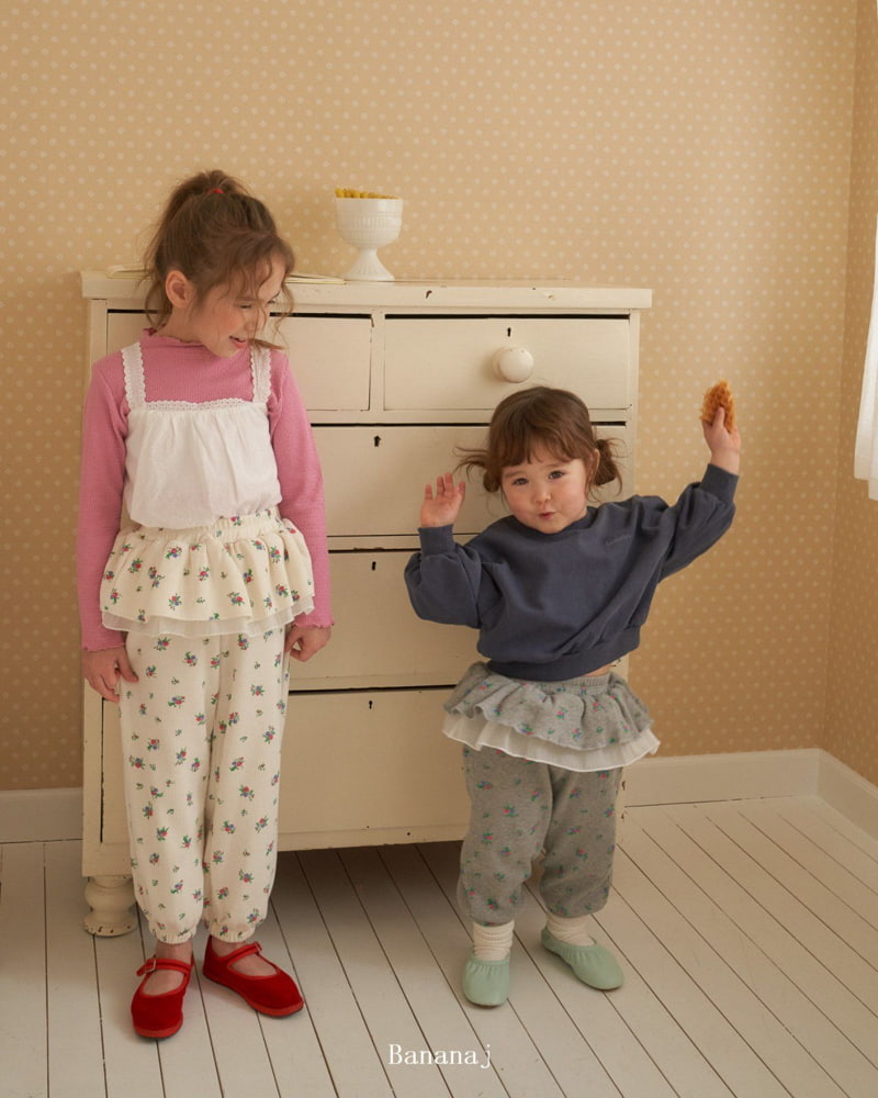 Banana J - Korean Children Fashion - #kidsstore - Petal Waffle Pants - 5