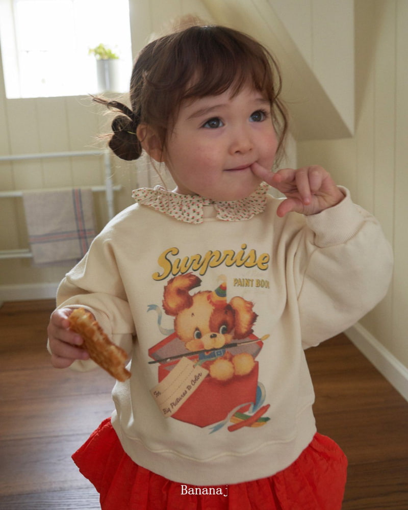 Banana J - Korean Children Fashion - #kidsstore - Lucky Boxy Sweatshirts - 3