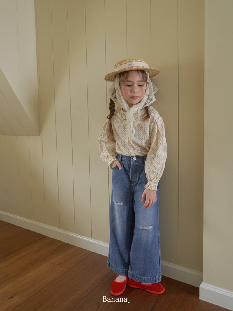 Banana J - Korean Children Fashion - #kidsstore - Chill Denim Pants - 9