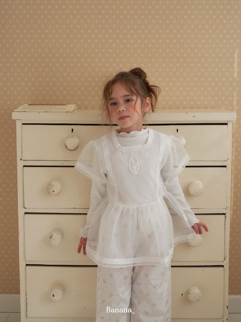 Banana J - Korean Children Fashion - #kidsstore - Aurora Blouse - 7
