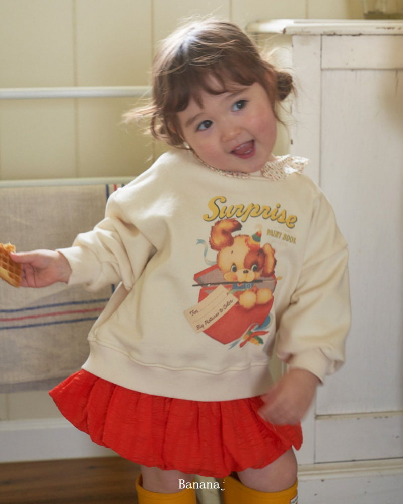 Banana J - Korean Children Fashion - #kidsstore - Lucky Boxy Sweatshirts - 4