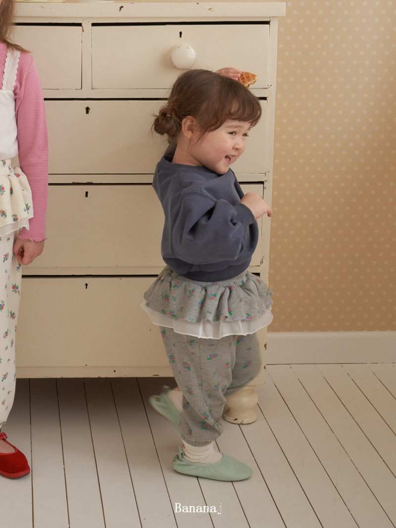 Banana J - Korean Children Fashion - #littlefashionista - Petal Waffle Pants - 8