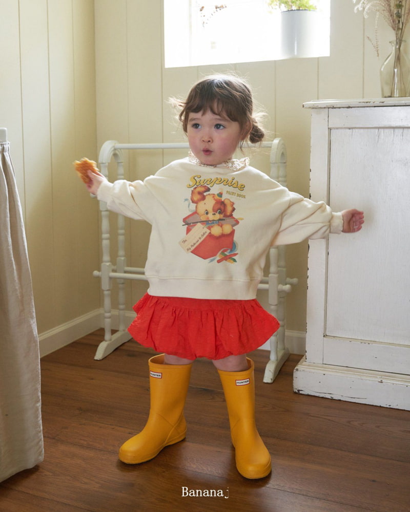 Banana J - Korean Children Fashion - #littlefashionista - Lucky Boxy Sweatshirts - 6