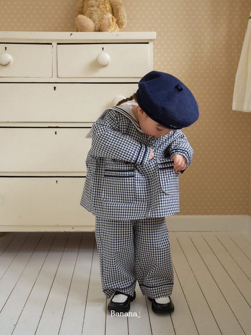 Banana J - Korean Children Fashion - #littlefashionista - Check Myo Pants - 6