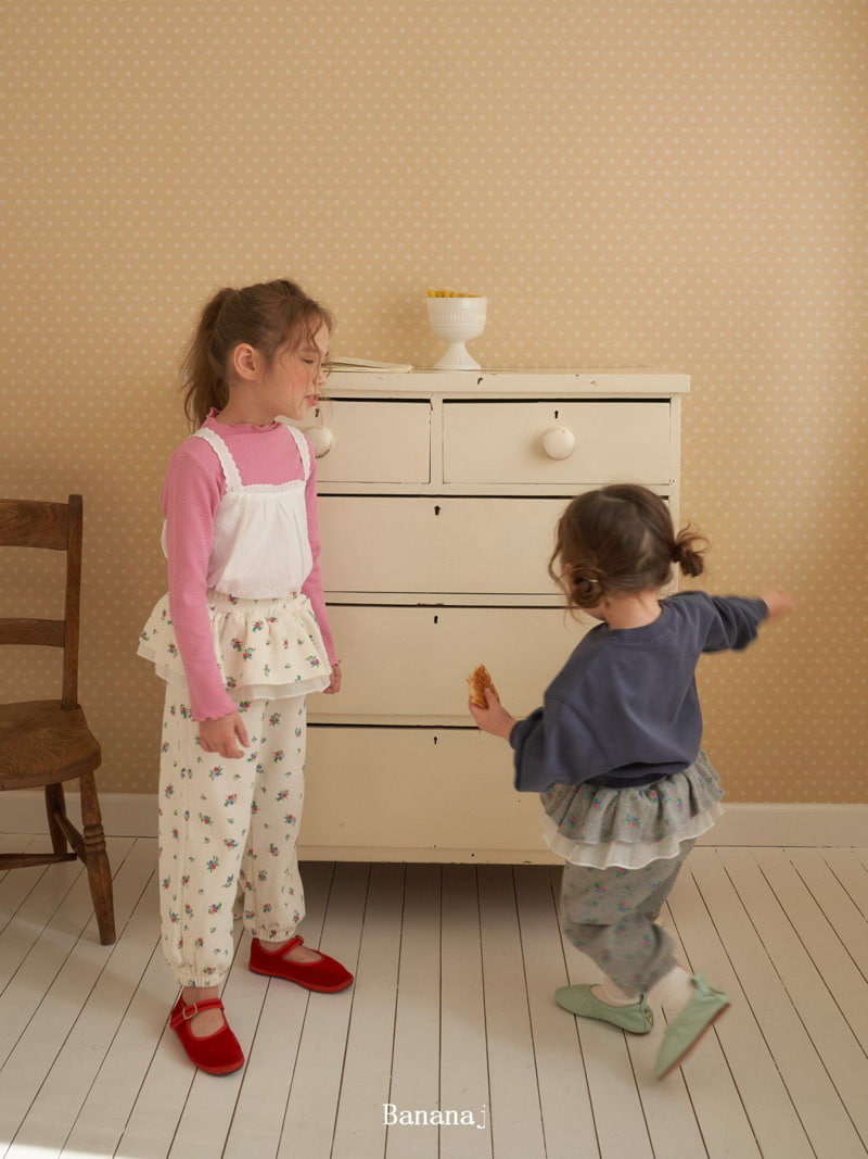 Banana J - Korean Children Fashion - #magicofchildhood - Petal Waffle Pants - 9