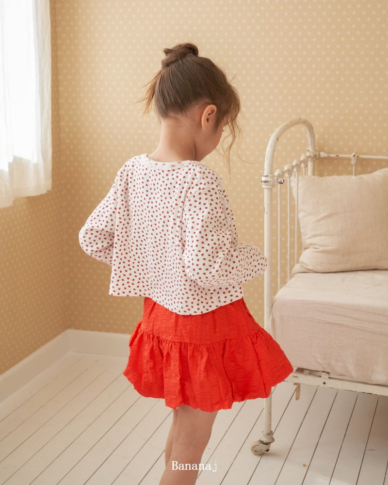 Banana J - Korean Children Fashion - #minifashionista - Strawberry Flower Cardigan - 9
