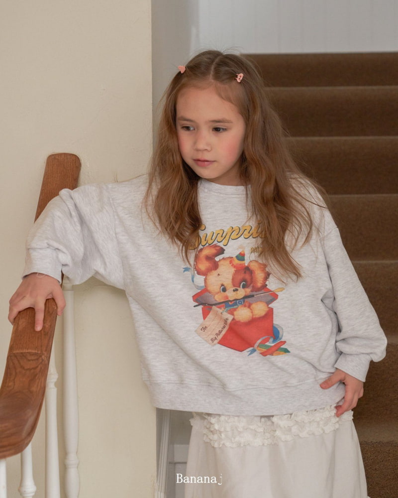 Banana J - Korean Children Fashion - #stylishchildhood - Lucky Boxy Sweatshirts - 12