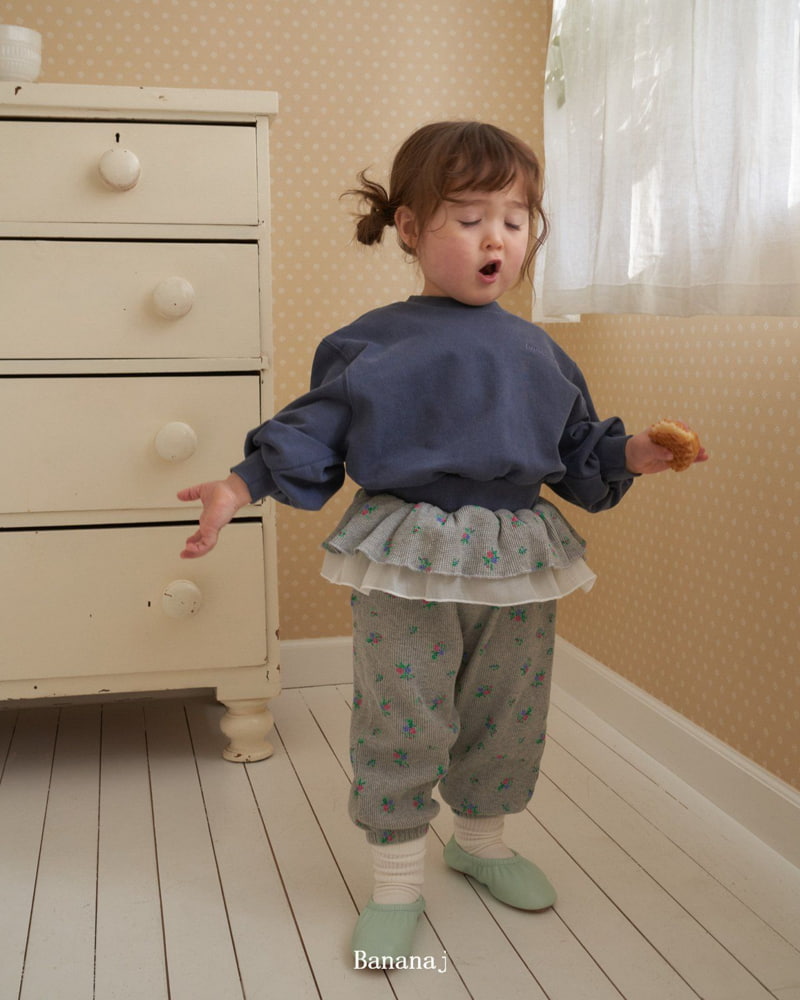 Banana J - Korean Children Fashion - #todddlerfashion - Petal Waffle Pants - 12