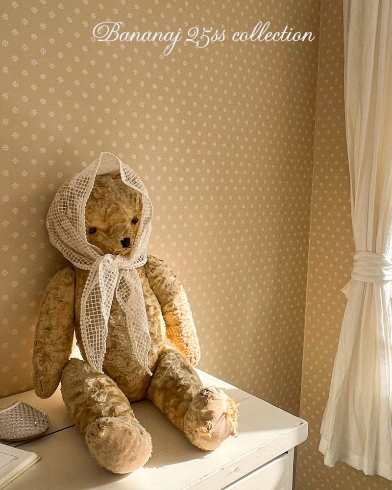 Banana J - Korean Children Fashion - #todddlerfashion - Bear Bandana - 3