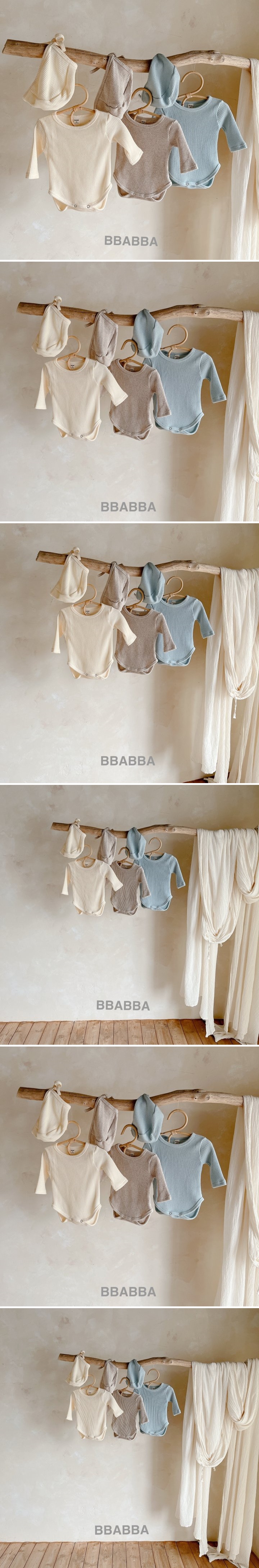 Bbabba - Korean Baby Fashion - #babygirlfashion - Butter Waffle Romper with Bonnet