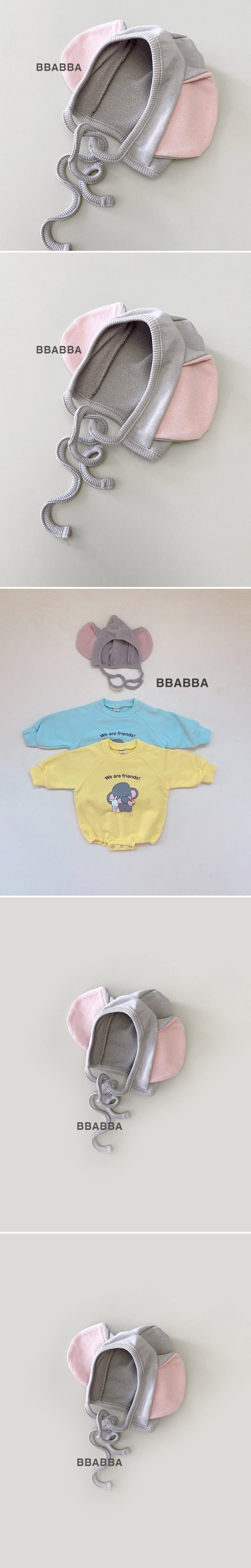 Bbabba - Korean Baby Fashion - #babylifestyle - Elephant Bonnet