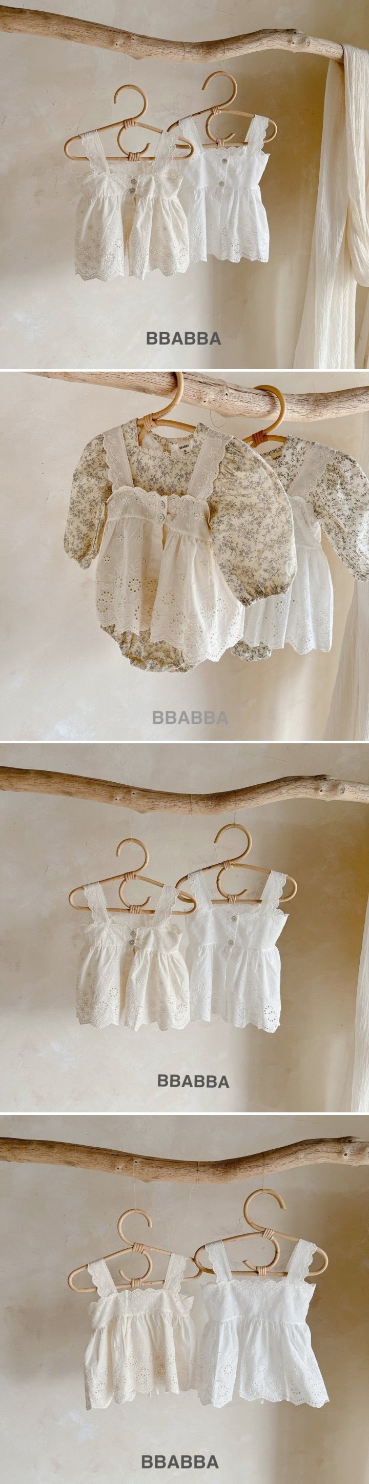 Bbabba - Korean Baby Fashion - #onlinebabyshop - Maman Lace One-piece