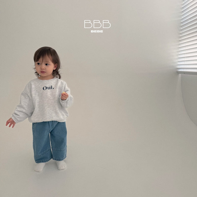 Bella Bambina - Korean Baby Fashion - #babyboutique - Bebe Porter Slit Denim Pants