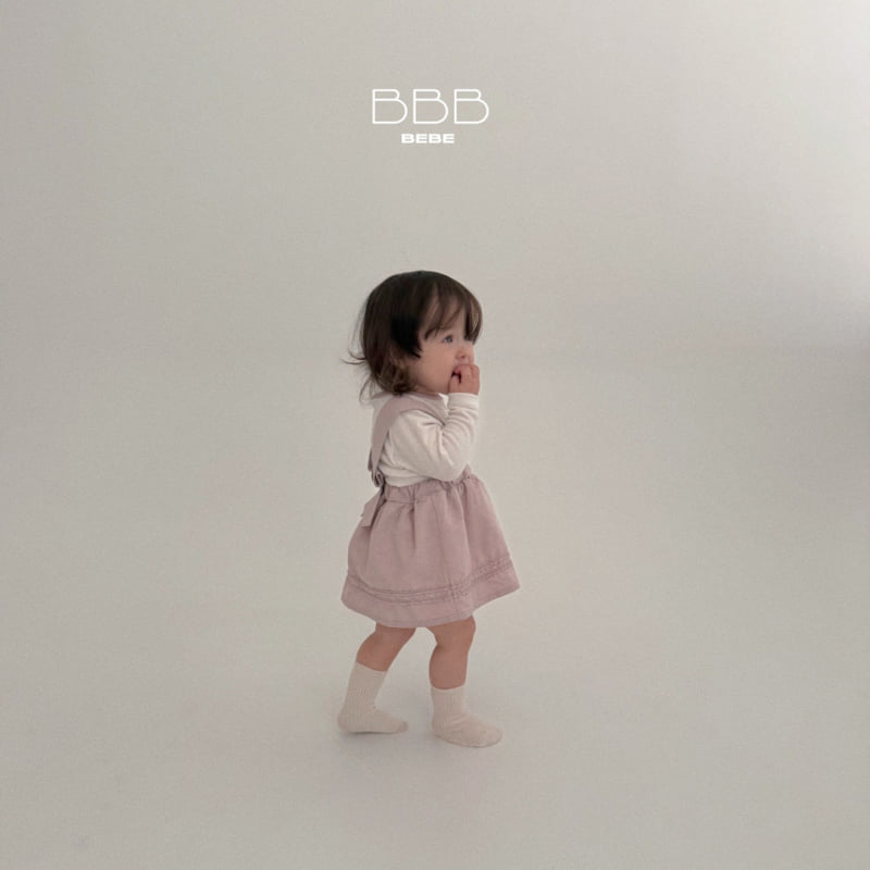Bella Bambina - Korean Baby Fashion - #babyboutiqueclothing - Bebe Suspenders One-piece - 5
