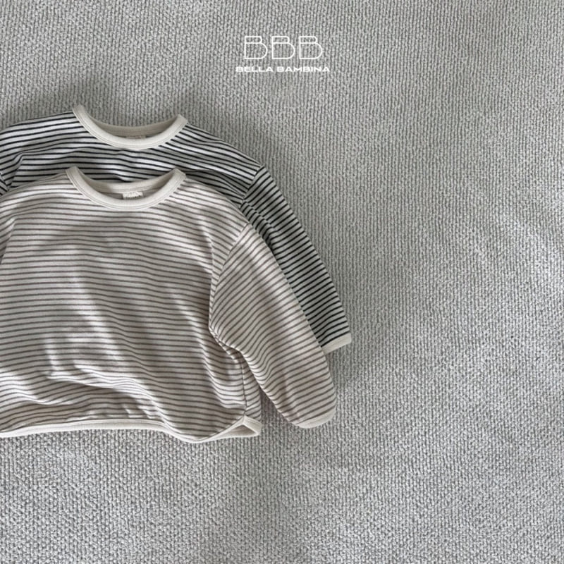 Bella Bambina - Korean Baby Fashion - #babyclothing - Bang Bang Stripe Tee - 3