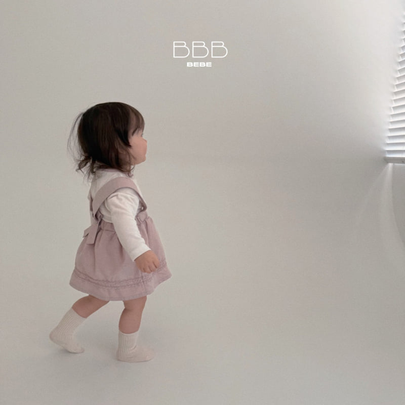Bella Bambina - Korean Baby Fashion - #babyfashion - Bebe Suspenders One-piece - 7