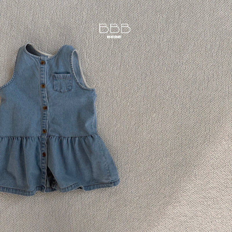 Bella Bambina - Korean Baby Fashion - #babygirlfashion - Bebe Frill One-piece - 11