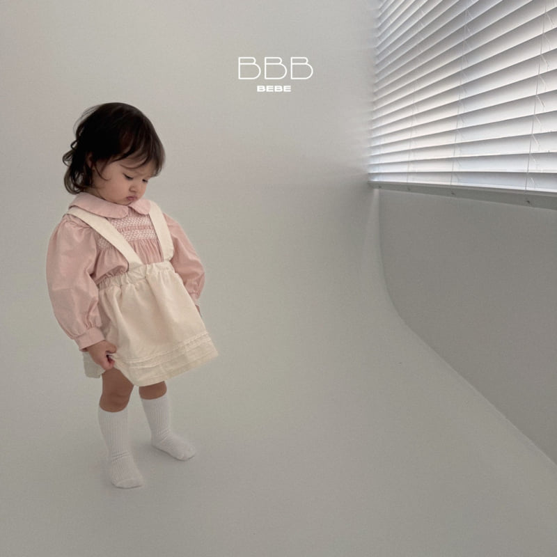 Bella Bambina - Korean Baby Fashion - #babylifestyle - Bebe Suspenders One-piece - 10