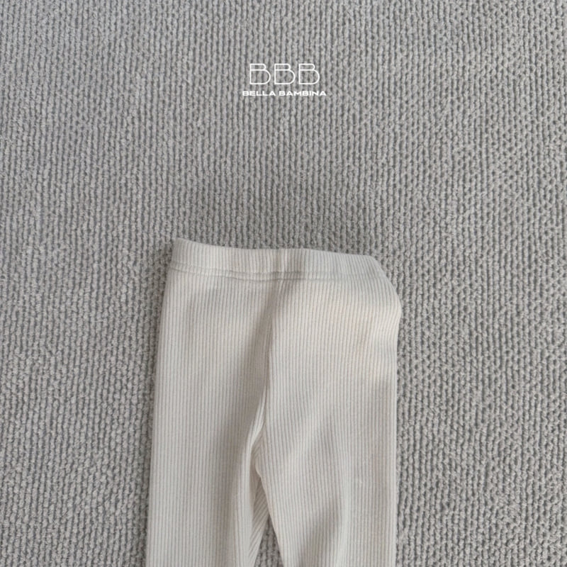 Bella Bambina - Korean Baby Fashion - #babyootd - Ribbed Leggings - 3
