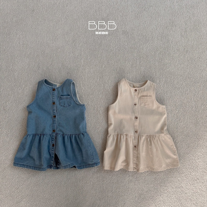 Bella Bambina - Korean Baby Fashion - #babyoutfit - Bebe Frill One-piece