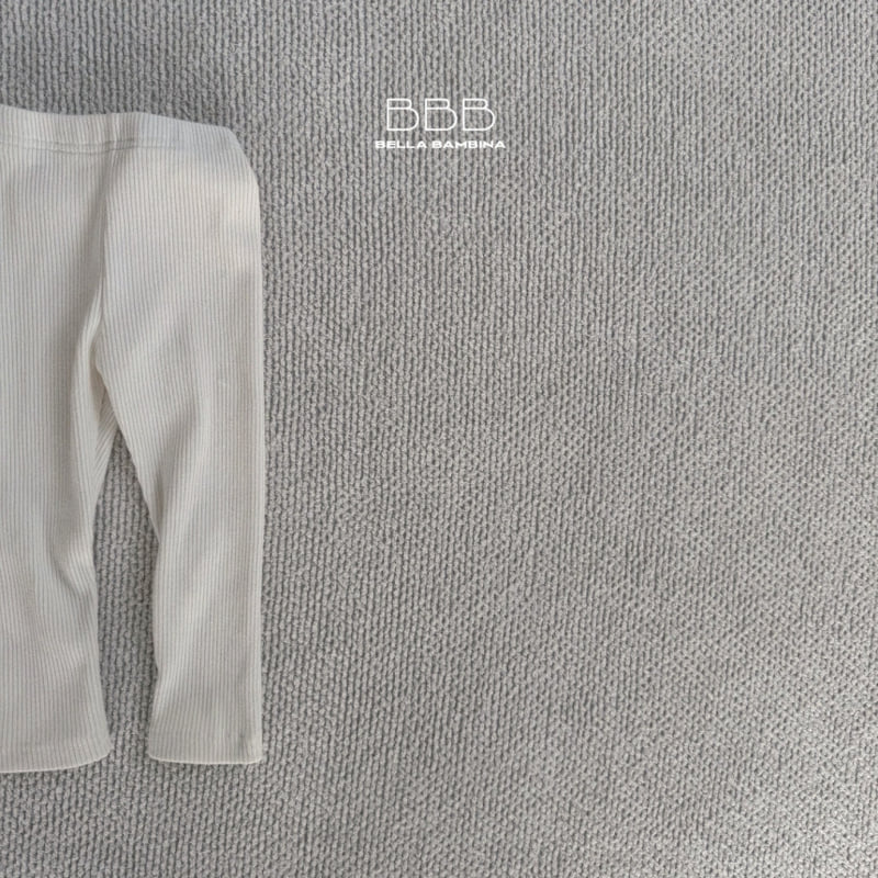 Bella Bambina - Korean Baby Fashion - #babyootd - Ribbed Leggings - 4