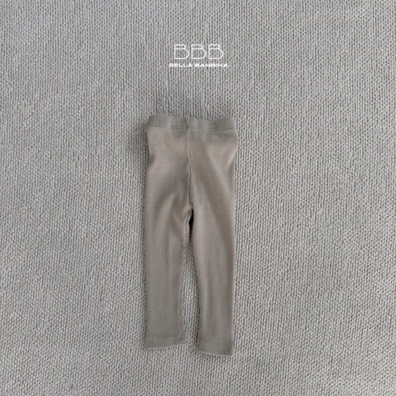 Bella Bambina - Korean Baby Fashion - #babyoutfit - Ribbed Leggings - 5
