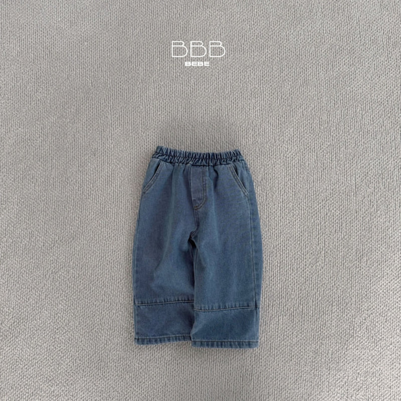 Bella Bambina - Korean Baby Fashion - #babyoutfit - Bebe Porter Slit Denim Pants - 10