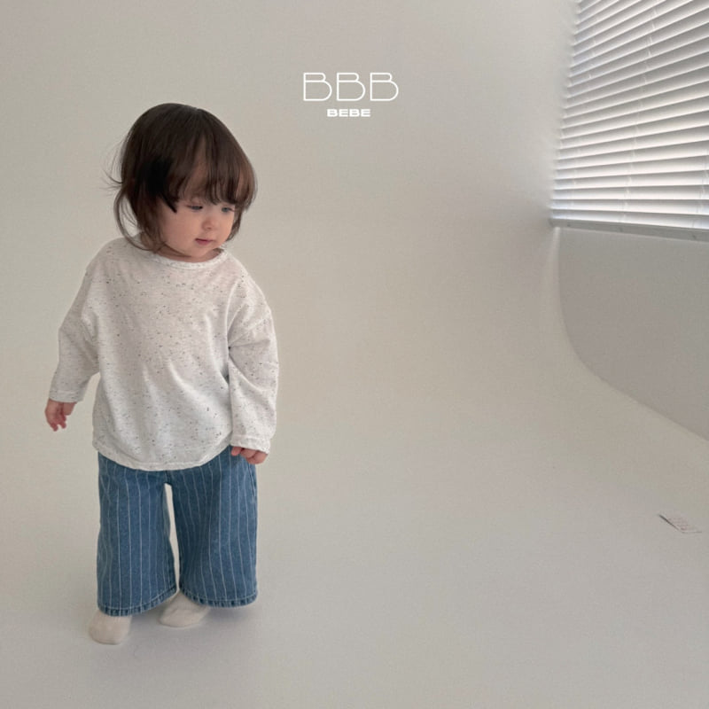 Bella Bambina - Korean Baby Fashion - #babywear - Bebe Striped Jeans - 7