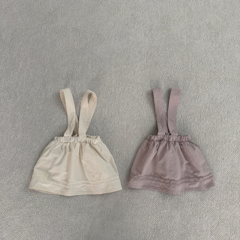 Bella Bambina - Korean Baby Fashion - #onlinebabyboutique - Bebe Suspenders One-piece