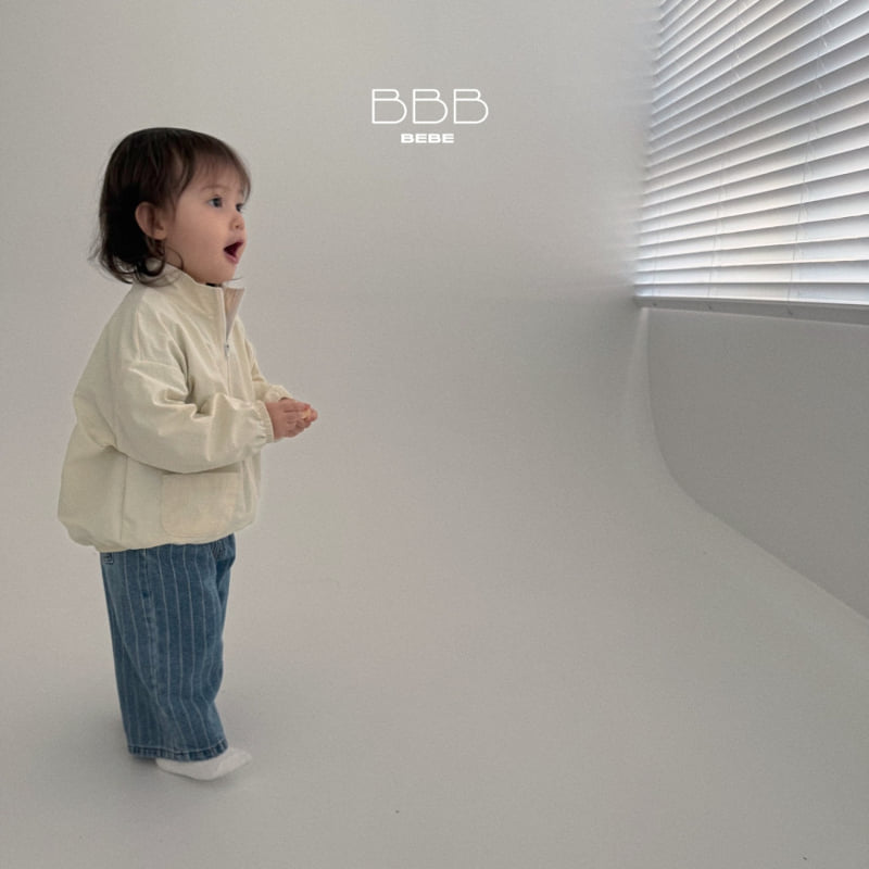 Bella Bambina - Korean Baby Fashion - #onlinebabyshop - Bebe Striped Jeans - 9