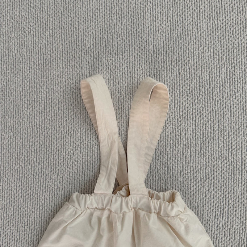 Bella Bambina - Korean Baby Fashion - #smilingbaby - Bebe Suspenders One-piece - 3
