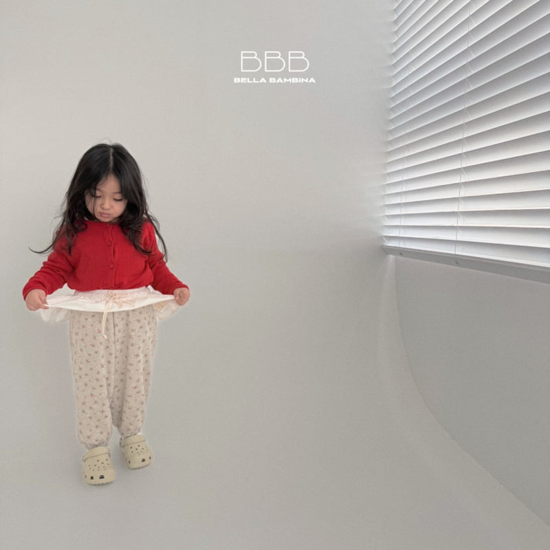 Bella Bambina - Korean Children Fashion - #childofig - Flower Jogger Pants - 11